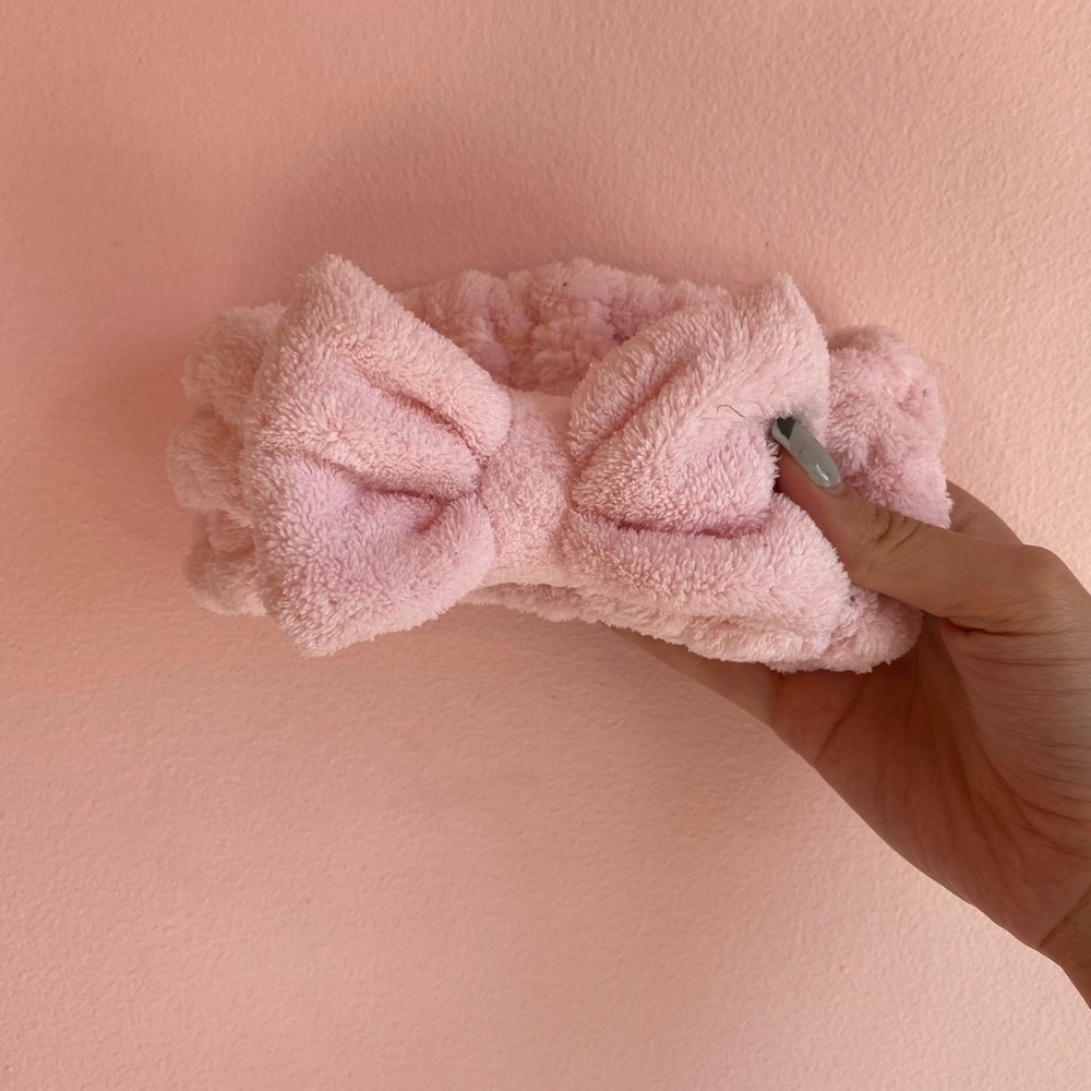 Baby Pink Fuzzy Headband